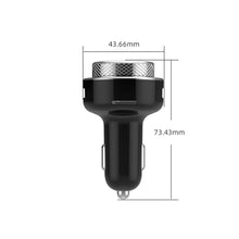 Load image into Gallery viewer, Car Bluetooth Player Auto MP3 QC3.0 Music Player Fast Vehicle Charger Portable FM Transmitter
