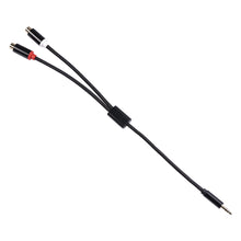 Load image into Gallery viewer, RCA Cable 2RCA To 3.5mm Jack Female AUX Audio Cable Stereo Splitter Adapter Cable For TV PC DVD Speaker Audio Amplifiers
