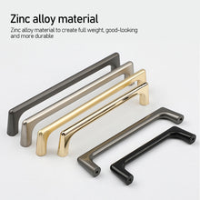 Load image into Gallery viewer, Nordic Style Cabinet Pull Cabinet Knob Door Pulls Home Zinc Alloy Kitchen Cupboard Pulls Drawer Knobs Furniture Handle Hardware