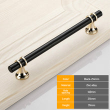 Load image into Gallery viewer, Cabinet Pull Cabinet Knob Door Pulls Home Zinc Alloy Kitchen Cupboard Pulls Drawer Knobs Furniture Handle Hardware