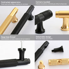 Load image into Gallery viewer, Cabinet Pull Cabinet Knob Door Pulls Home Aluminum Alloy Kitchen Cupboard Pulls Drawer Knobs Furniture Handle Hardware