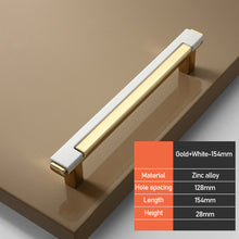 Load image into Gallery viewer, Nordic Style Cabinet Pull Cabinet Knob Door Pulls Home Zinc Alloy Kitchen Cupboard Pulls Drawer Knobs Furniture Handle Hardware