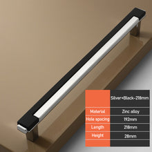 Load image into Gallery viewer, Nordic Style Cabinet Pull Cabinet Knob Door Pulls Home Zinc Alloy Kitchen Cupboard Pulls Drawer Knobs Furniture Handle Hardware