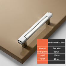 Load image into Gallery viewer, Nordic Style Cabinet Pull Cabinet Knob Door Pulls Home Zinc Alloy Kitchen Cupboard Pulls Drawer Knobs Furniture Handle Hardware