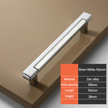 Load image into Gallery viewer, Nordic Style Cabinet Pull Cabinet Knob Door Pulls Home Zinc Alloy Kitchen Cupboard Pulls Drawer Knobs Furniture Handle Hardware