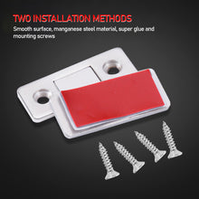 Load image into Gallery viewer, Hidden Door Closer Invisible Magnetic Cabinet Catches Hidden Door Closer Non-punch Door Stop Door Catch Sliding Door Hardware