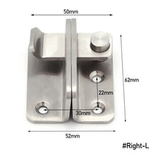 Load image into Gallery viewer, Stainless Steel Safety Door Lock Protection Door Latch Lock Buckle Anti-Theft Thickening Bolt Lock Left Right Open Home Hardware