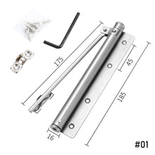 Load image into Gallery viewer, Stainless Steel Automatic Door Closers Invisible Door Springs Buffer Door Closers Household Simple Door Closers