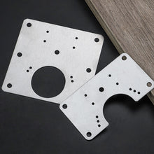 Load image into Gallery viewer, Stainless Steel Hinge Repair Plates Kitchen Cupboard Cabinet Wardrobe Window Door Hinge Repairing Fixing Tool Furniture Hardware