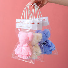 Load image into Gallery viewer, Coral Velvet Towel Bear Gift Birthday Wedding Presents Valentine's Day Gifts Teacher's Day Towel Gifts Business Gifts Holiday Presents