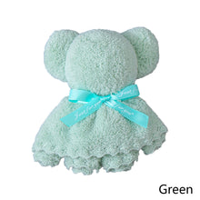 Load image into Gallery viewer, Coral Velvet Towel Bear Gift Birthday Wedding Presents Valentine's Day Gifts Teacher's Day Towel Gifts Business Gifts Holiday Presents
