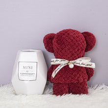 Load image into Gallery viewer, Coral Velvet Towel Bear Gift Birthday Wedding Presents Valentine's Day Gifts Teacher's Day Towel Gifts Business Gifts Holiday Presents