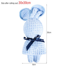 Load image into Gallery viewer, Coral Velvet Towel Rabbit Gift Birthday Wedding Presents Valentine's Day Gifts Teacher's Day Towel Bunny Gifts Business Gifts Holiday Presents