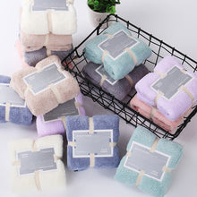 Load image into Gallery viewer, 75*35cm Coral Velvet Towel Gifts Birthday Wedding Presents Teacher's Day Towel Business Gifts Holiday Presents