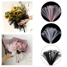 Load image into Gallery viewer, 5Y*28CM Korean Style Wave Tissue Yarn Flower Bouquet Wrapping Gauze Paper For Florist Wedding Birthday Party Gift Packing Decor DIY Crafts Mesh