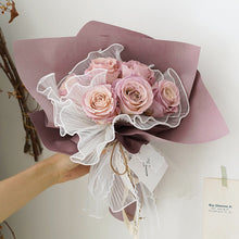 Load image into Gallery viewer, 5Y*28CM Korean Style Wave Tissue Yarn Flower Bouquet Wrapping Gauze Paper For Florist Wedding Birthday Party Gift Packing Decor DIY Crafts Mesh