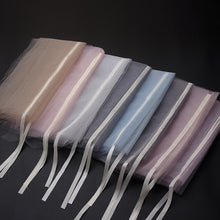 Load image into Gallery viewer, 70*38cm Drawstring Tissue Yarn Flower Bouquet Wrapped Gauze Paper DIY Gift Flowers Tulle Mesh Gifts Packaging Paper