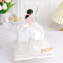 Load image into Gallery viewer, Girl's Birthday Cake Topper Valentine's Day Cake Decoration Godness Back Cake Topper Decorating Supplies