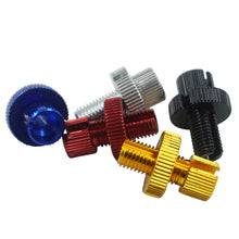 Load image into Gallery viewer, 2Pcs Universal Motorcycle M10 Break Clutch Throttle Cable Adjuster Screws Aluminum