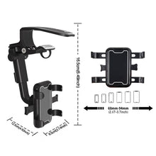 Load image into Gallery viewer, Universal Car Sun Visor Phone Holder Phone Holder Mount 360 Degree Rotation Smartphone Stand Clip Support