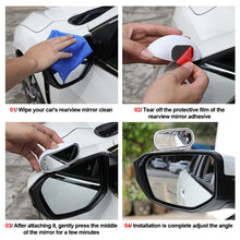 Load image into Gallery viewer, 360 Degree Adjustable Car Rear View Mirror Wide Angle Side Rear Mirrors Blind Parking Spot