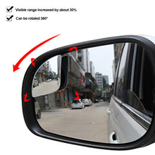 Load image into Gallery viewer, 2Pcs Adjustable Car Mirror Blind Spot Side Rear View Convex Wide Angle Parking