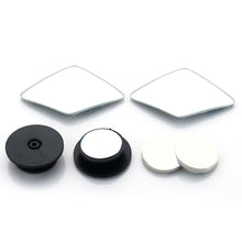 Load image into Gallery viewer, 2Pcs Adjustable Car Mirror Blind Spot Side Rear View Convex Wide Angle Parking