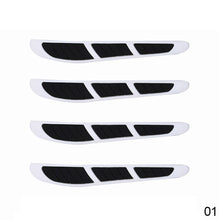 Load image into Gallery viewer, 4Pcs Car Door Edges Stickers Rearview Mirror Guard Strip Protector Anti-collision Accessories Exterior