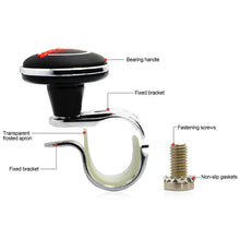 Load image into Gallery viewer, Universal Car Steering Wheel Spinner Knob Power Handle Control Ball Booster Steering Wheel Hubs Accessories Gecko Style