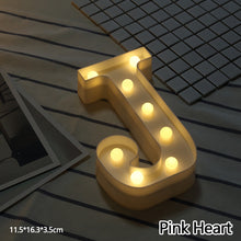 Load image into Gallery viewer, Alphabet LED Light Night Light LED Night Light Alphabet Light LED Letter Shape 0-9 Birthday Party Proposal Decoration