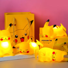 Load image into Gallery viewer, Pokemon Pikachu Night Lamp With Box Bed Desk Decor Action Figure Doll Night Light