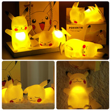 Load image into Gallery viewer, Pokemon Pikachu Night Lamp With Box Bed Desk Decor Action Figure Doll Night Light