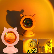 Load image into Gallery viewer, Sunset Lamp Sunset Light Projection Bedside Table Led Lamp Night Light Bedroom Wall Lighting Rainbow Lamp Decoration