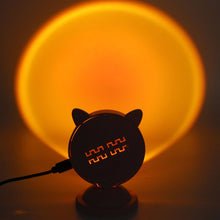 Load image into Gallery viewer, Sunset Lamp Sunset Light Projection Bedside Table Led Lamp Night Light Bedroom Wall Lighting Rainbow Lamp Decoration