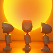 Load image into Gallery viewer, Sunset Lamp Sunset Light Projection Bedside Table Led Lamp Night Light Bedroom Wall Lighting Rainbow Lamp Decoration