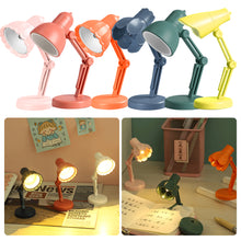 Load image into Gallery viewer, Mini Table Lamp Foldable Magnetic Desk Lamp LED Bedroom Study Reading Book Lamps Night Light Eye Protection Bedside Lights