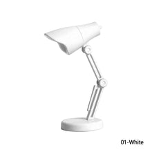 Load image into Gallery viewer, Mini Table Lamp Foldable Magnetic Desk Lamp LED Bedroom Study Reading Book Lamps Night Light Eye Protection Bedside Lights