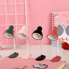 Load image into Gallery viewer, Mini Table Lamp Foldable Magnetic Desk Lamp LED Bedroom Study Reading Book Lamps With Clips Night Light Eye Protection Bedside Lights