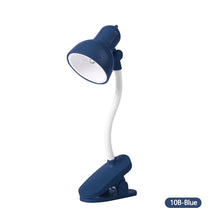 Load image into Gallery viewer, Mini Table Lamp Foldable Magnetic Desk Lamp LED Bedroom Study Reading Book Lamps With Clips Night Light Eye Protection Bedside Lights