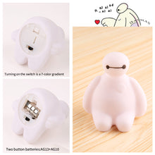 Load image into Gallery viewer, Baymax 7 Color LED Night Light Children cute Cartoon lamp Bedroom Decoration