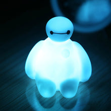 Load image into Gallery viewer, Baymax 7 Color LED Night Light Children cute Cartoon lamp Bedroom Decoration