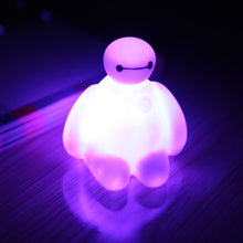 Load image into Gallery viewer, Baymax 7 Color LED Night Light Children cute Cartoon lamp Bedroom Decoration