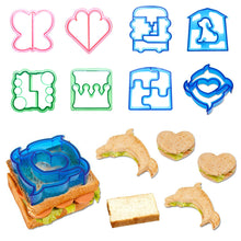 Load image into Gallery viewer, 1PC DIY Sandwich Bread Cutter Moulds Kids Lunch Cutter Cut Spell Graphics Sandwich Mold For Children Kids Kitchen Accessories