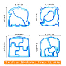 Load image into Gallery viewer, 1PC DIY Sandwich Bread Cutter Moulds Kids Lunch Cutter Cut Spell Graphics Sandwich Mold For Children Kids Kitchen Accessories