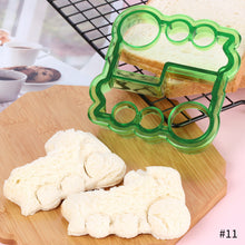 Load image into Gallery viewer, 1PC DIY Sandwich Bread Cutter Moulds Kids Lunch Cutter Cut Spell Graphics Sandwich Mold For Children Kids Kitchen Accessories