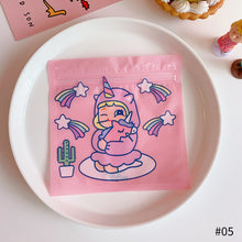 Load image into Gallery viewer, Korean Waterproof Creative Cute Bear Cookie Ziplock BagSnacks Sealed Bag Dustproof Durable Storage Bag Sealing Bag