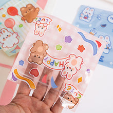 Load image into Gallery viewer, Korean Waterproof Creative Cute Rabbit Cookie Ziplock BagSnacks Sealed Bag Dustproof Durable Storage Bag Sealing Bag