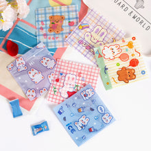 Load image into Gallery viewer, Korean Waterproof Creative Cute Rabbit Cookie Ziplock BagSnacks Sealed Bag Dustproof Durable Storage Bag Sealing Bag