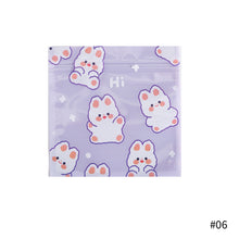 Load image into Gallery viewer, Korean Waterproof Creative Cute Rabbit Cookie Ziplock BagSnacks Sealed Bag Dustproof Durable Storage Bag Sealing Bag