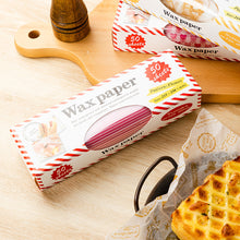 Load image into Gallery viewer, 10/50Pcs Wax Paper Food Grade Grease Paper Food Wrappers Wrapping Paper Oil-proof Baking Paper For Bread Candy Cake Burger Nougat Fries Oilpaper